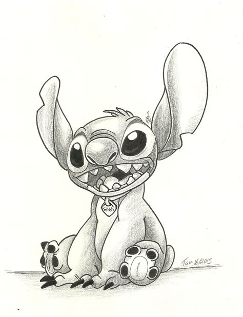 Stitch Stitch Drawing Disney Drawings Sketches Disney Drawings