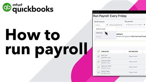 From a financial stand point they feel you can move your money more effiently and. How to run payroll & set up direct deposit in QuickBooks ...