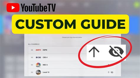 How To Customize Youtube Tvs Live Guide New Way To Reorder And Hide