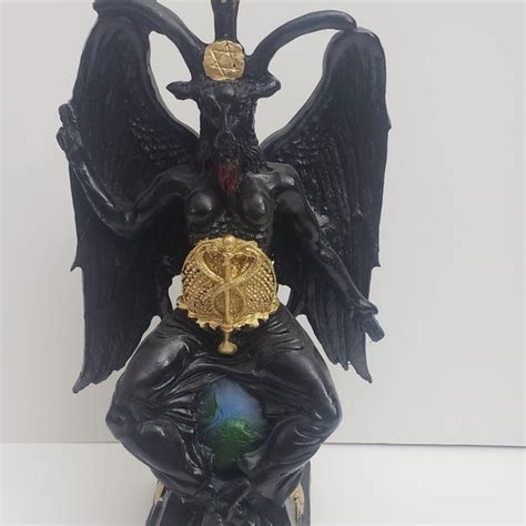 Wood Devil Figurine Etsy