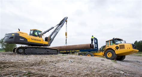 Volvo Pl4611 Pipelayer In Action The Volvo Pl4611 Pipelaye Flickr