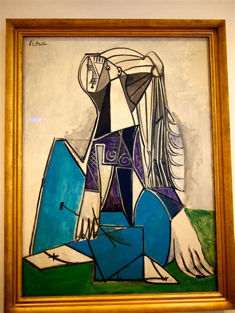Pablo Picasso Portrait Of Sylvette David In Art Institute Flickr