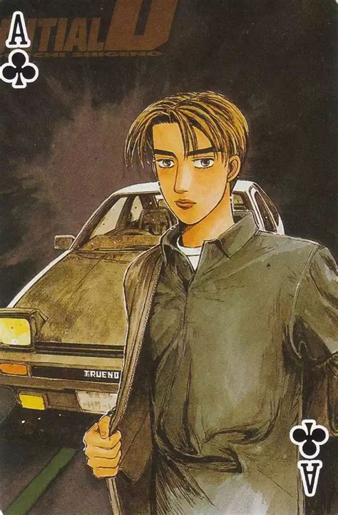 Initial D Artbook Scans Initial D Book Art Awesome Anime