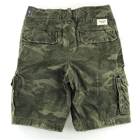 abercrombie and fitch mens cargo shorts 28 camo 0224 buy online in uae apparel products in