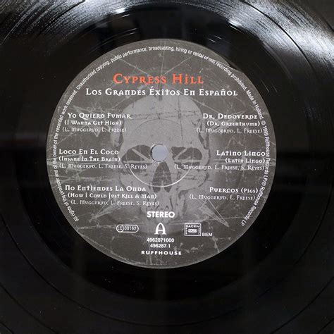 Cypress Hill Los Grandes Exitos En Espanol Ruffhouse Eu Vinyl