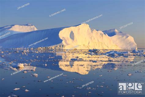 Icebergs At Ilulissat Icefjord Ilulissat Icefjord Disko Bay