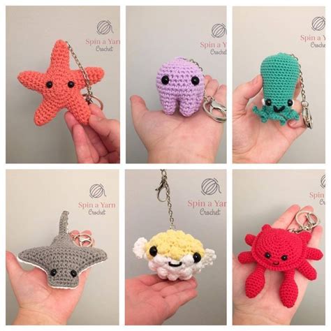 The Free Crochet Patterns For These Amigurumi Sea Creatures Are Too