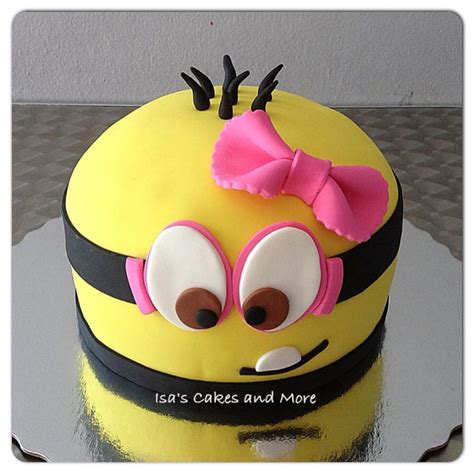 Order minion cake online to wish happy birthday to your each minion themed cake is designed with the ultimate perfection and best quality of ingredients. Minion Girl Cake ;) | Cakes | Pinterest | Girls, Cakes and ...