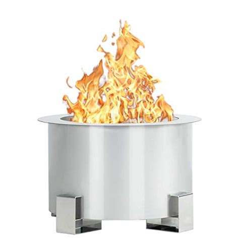 Want to know how to make a diy smokeless fire pit that actually works? Esright Stove Bonfire Fire Pit,21.5 Inch Stainless Steel ...