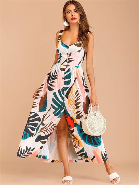 button through tropical print maxi dress tropical print maxi dress tropical print dress maxi