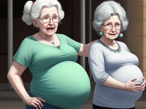 Ai Image Modifier Pregnant Granny