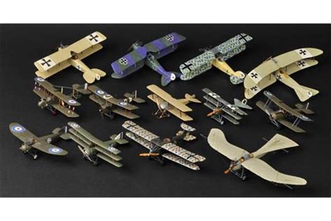 Wwi Aircraft Models A Fine Collection Of 172 Scale Model Aircraft