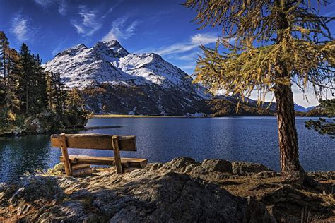Lake Sils Switzerlandsuch Serenity Pretty Places Beautiful Places