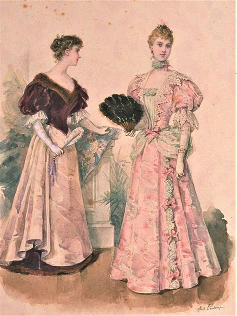 La Mode Illustree 1893 Historical Fashion Victorian Era Fashion
