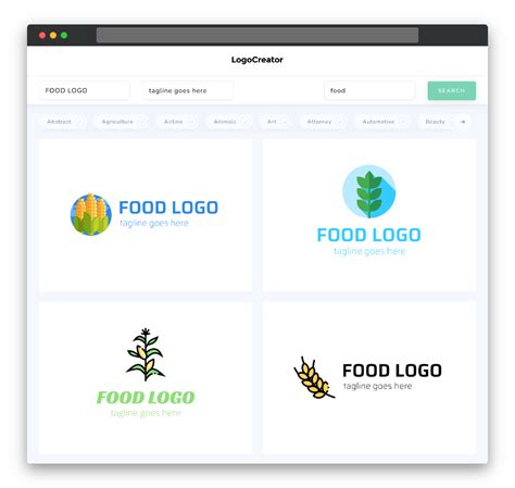 Food Logo Design Create Your Own Food Logos