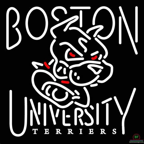 Custom Boston University Terriers Neon Sign Ncaa Teams Neon Light