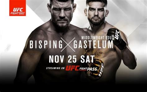 Sat, aug 7 / 7:00 pm pdt. MMA Fight Opinion: UFC Fight Night 122 Bisping vs ...