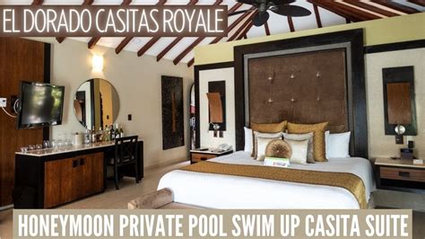 Honeymoon Private Pool Swim Up Casita Suite Room Tour El Dorado