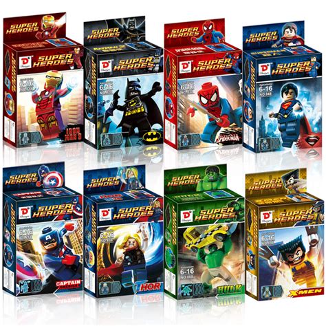 Buy Compatible With Lego Avengers League Superhero Building Man