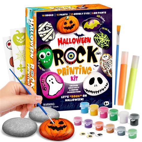 Halloween Stem Rock Painting Kit Eduman Eduman Toys