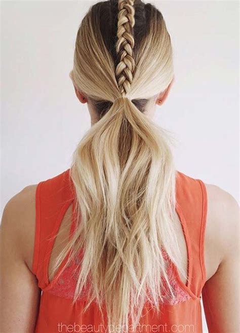 There are many hairstyles fit for everything we like to do, it be running in hot weather or tending to house and garden or the many sports activities. Top 40 Best Sporty Hairstyles for Workout | Fashionisers