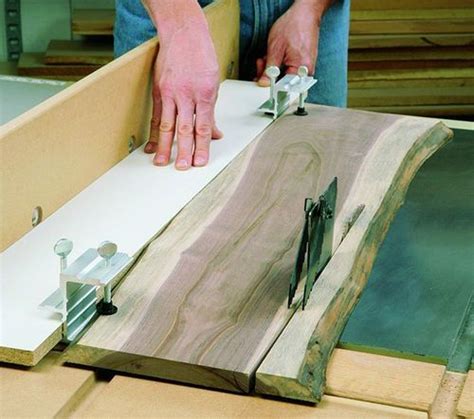 Using A Table Saw As A Jointer Woodworking Joints Table Saw Table