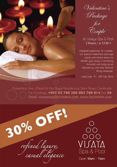 Our Special Valentines Day Spa Promotion Day Spa Specials Spa