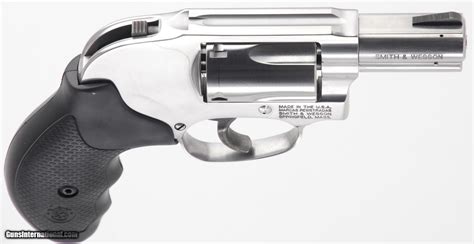 Smith And Wesson Model 649 357 Magnum 5 Shot Stainless Steel Dasa Revolver With 2 18 In Bbl
