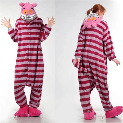 Funny Animal Pajamas Onesies For Adult Cheshire Cat Onesies For Men And
