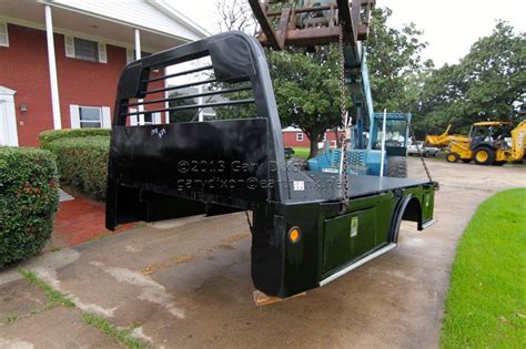 New C And M Skirted Truck Bed With Hydraulic Bale Spears And 4 Locking