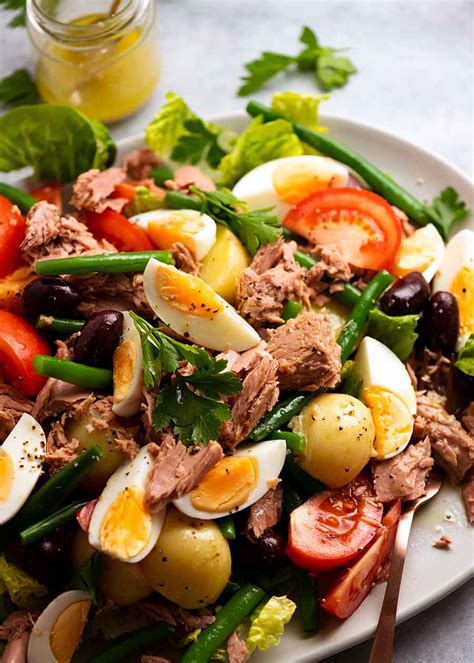 Nicoise Salad French Salad With Tuna Recipetin Eats