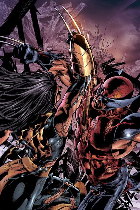 X 23 Vs Daken By Mike Deodato Jr Avengers Wolverine Comic Marvel Wolverine Marvel