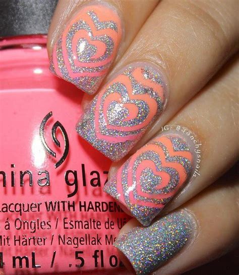 50 Valentines Day Nail Art Ideas Art And Design