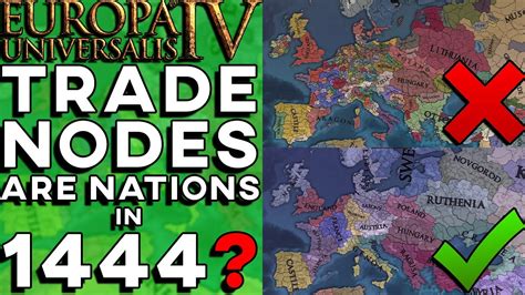 Eu4 What If Every Trade Node Was A Nation In 1444 Youtube