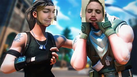 Playing Fortnite With My Sister Youtube