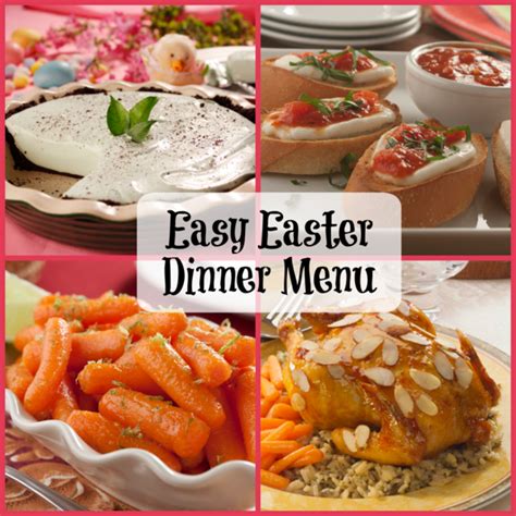 Easy Easter Dinner Menu