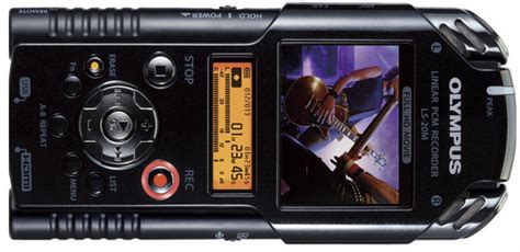 Olympus Ls 20 Pcm Digital Recorder Packs Dual Mics And Hd Movie