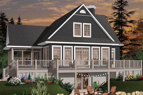 Plan Dr Four Season Vacation Home Plan Cottage House Plans
