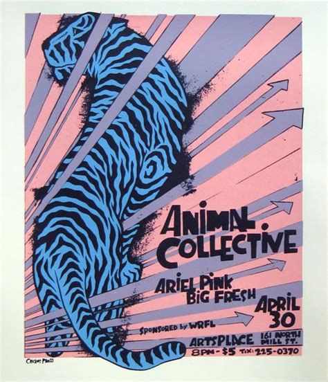 Animal Collective Animal Collective Gig Posters Poster