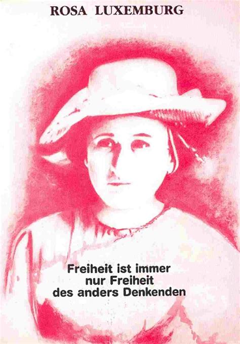 Rosa luxemburgo (en inglés y alemán: Poster Rosa Luxemburg (t68) | Packpapierverlag Osnabrück