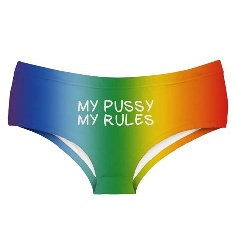Lesbian My Pussy My Rules Panties Queerks