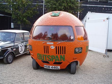 Birdseye Pea Car Mini Orange Car Vehicles