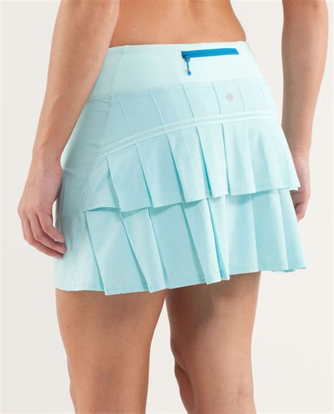 Lululemon Run Pace Setter Skirt Tall Aquamarine Golf Outfits