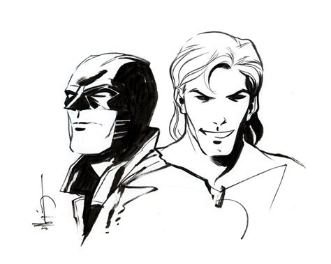 Midnighter And Apollo By Ramon Perez In Edward Gulane S Sketches And Commissions 2008 09