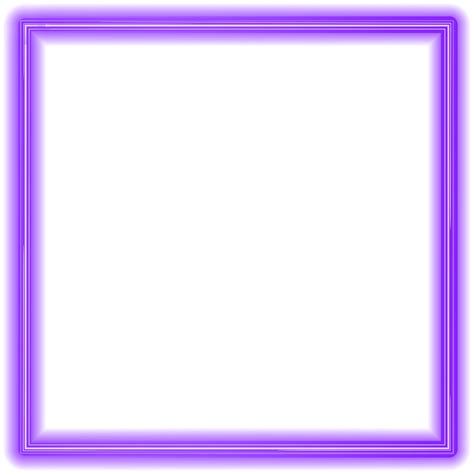 Purple Neon Border Frame Png Clipart Gallery Yopriceville High
