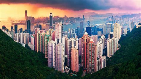 Cityscape Building Hong Kong Wallpapers Hd Desktop And