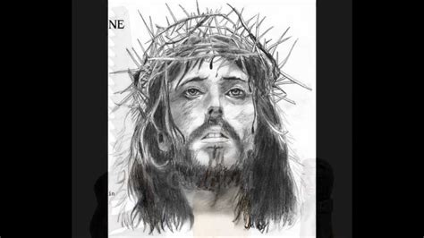 Rostro De Jesus A Lapiz Cómo Dibujar El Rostro De Jesús Crucificado