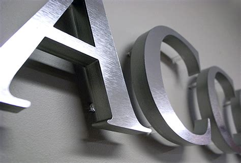 Office Design 3d Corporate Logo Metal Sign Made By Art Signs