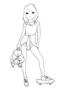 100 top model bilder zum ausdrucken bilder ideen avec. Topmodel Depesche Ausmalbilder - Kinder zeichnen und ausmalen