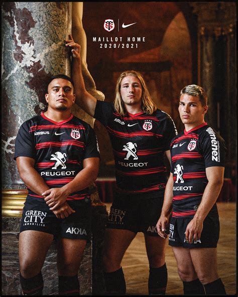 Avis sur le maillot away senior du stade toulousain 2019/2020. Rugby - Nike dévoile le nouveau maillot domicile 2020-2021 ...